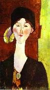 Amedeo Modigliani Portrait of Beatris Hastings oil